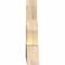 Ekena Millwork Saratoga Rough Sawn Timber Gable Bracket, Douglas Fir, 60"W x 22"H x 4"D x 6"F, 9/12 Pitch GBW060X22X0406SAR00RDF - alternate 2
